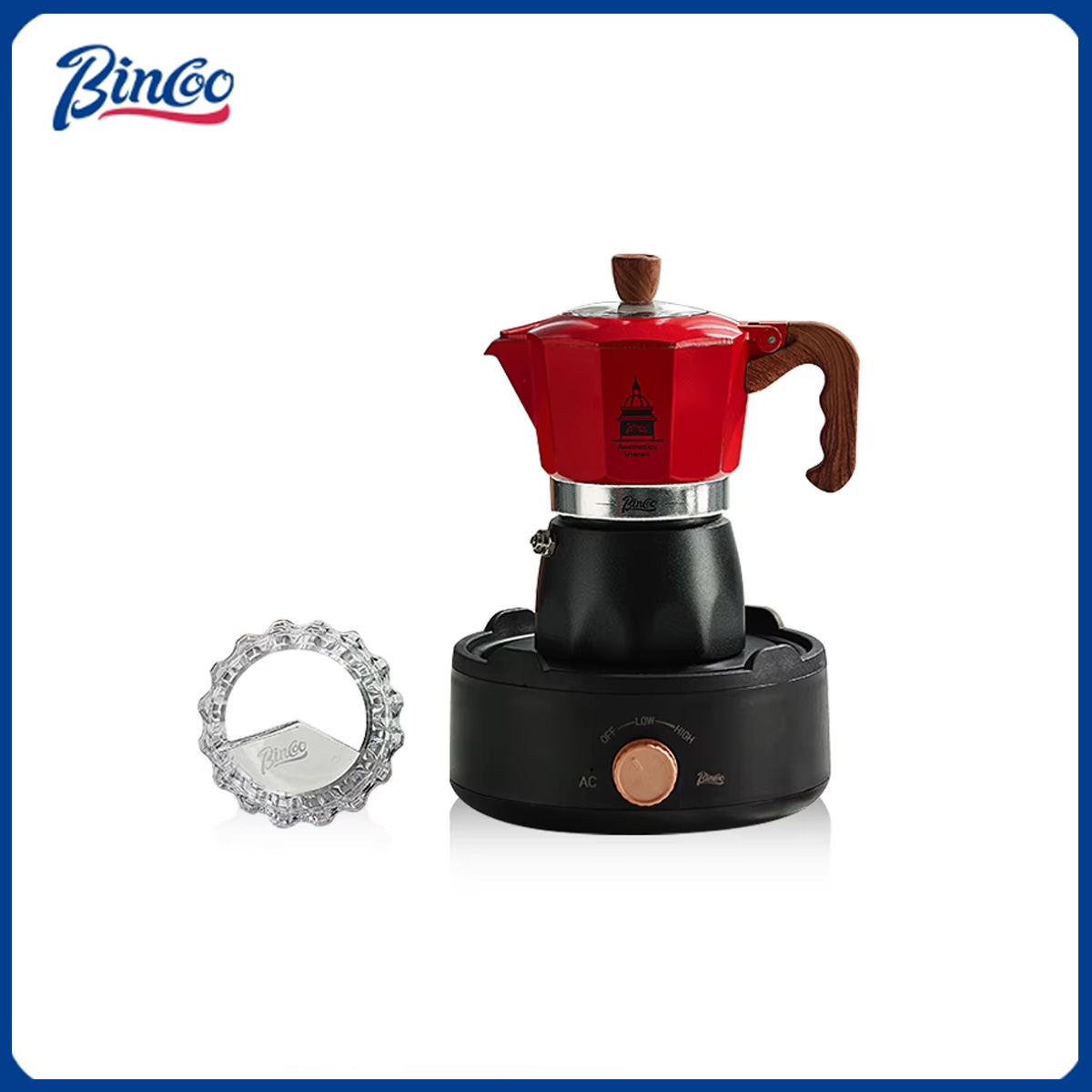 Home Barista - Bincoo Double Valve café Moka Pot