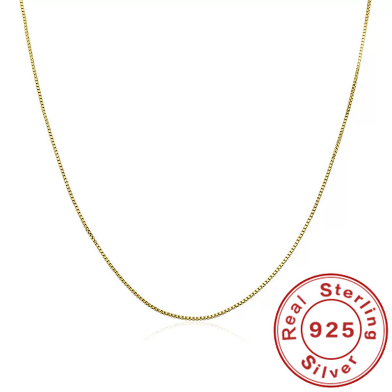 Bar Cart Gold - Collier en argent Sterling 925 plaqué