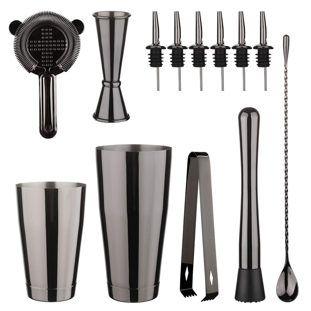 Boston Shaker Set - Ensemble de bar à cocktail :