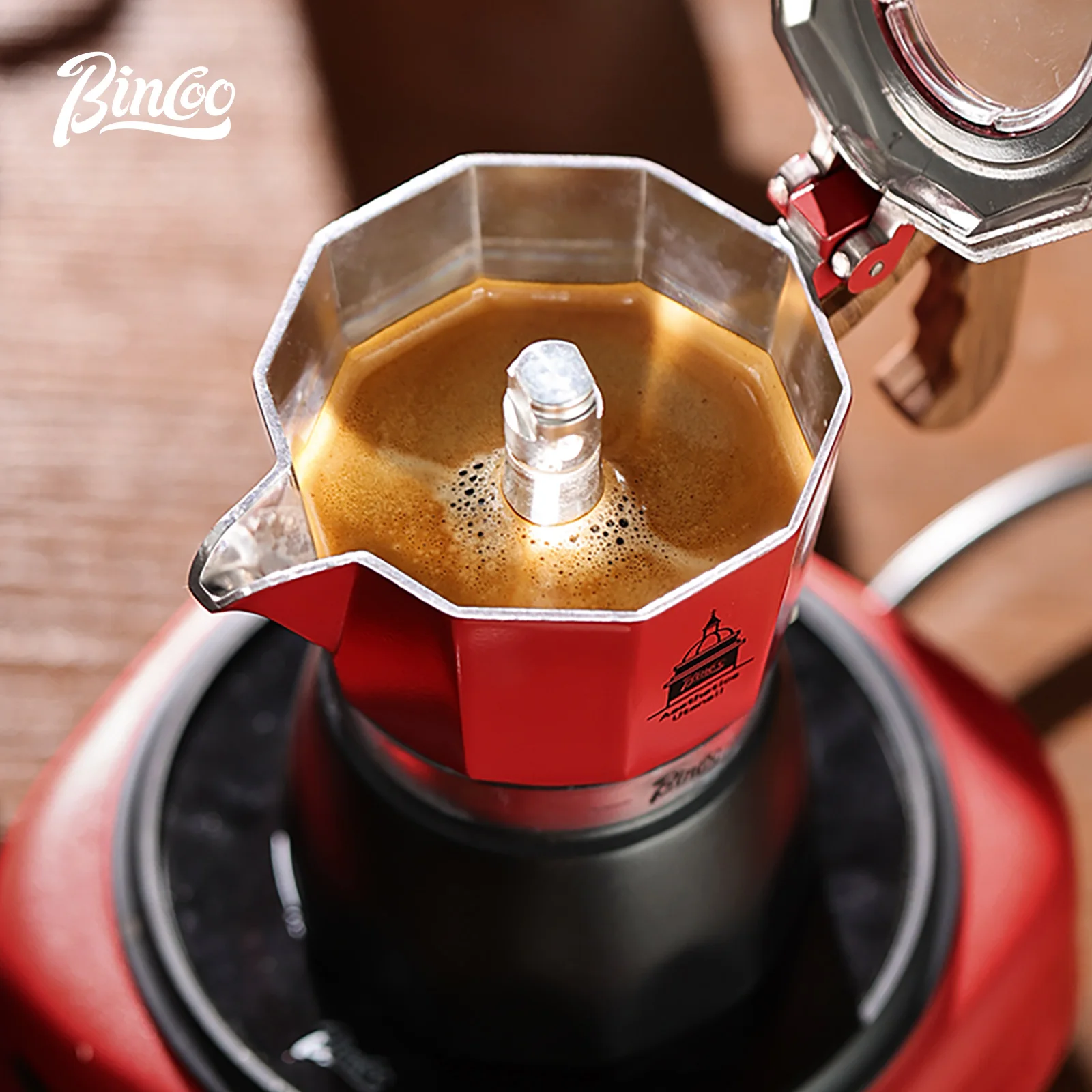 Bincoo Double Valve café Moka  - Home Barista avis et prix