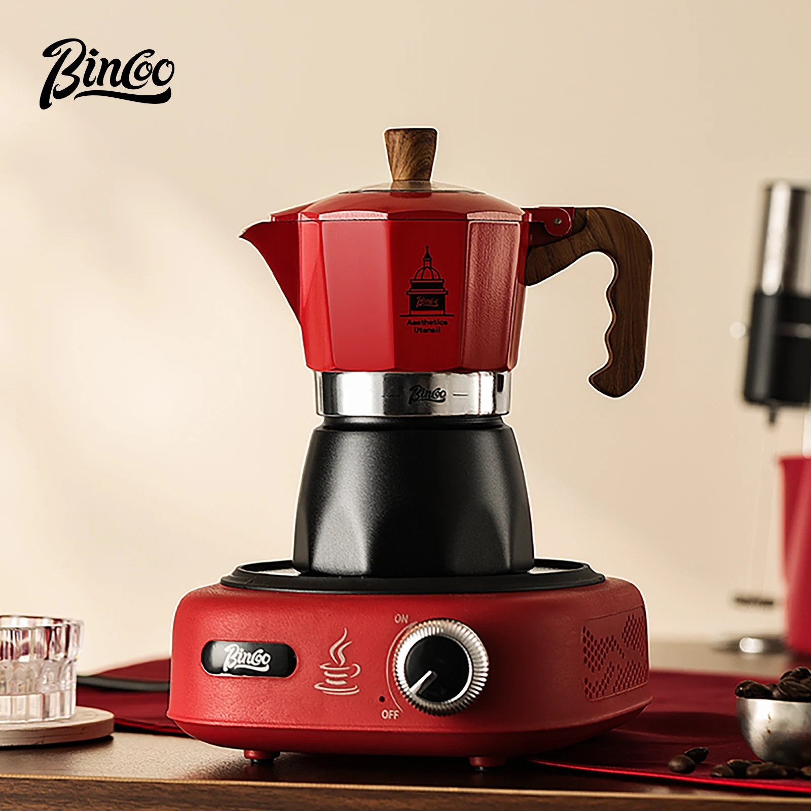 Bincoo Double Valve café Moka  - Home Barista avis et prix
