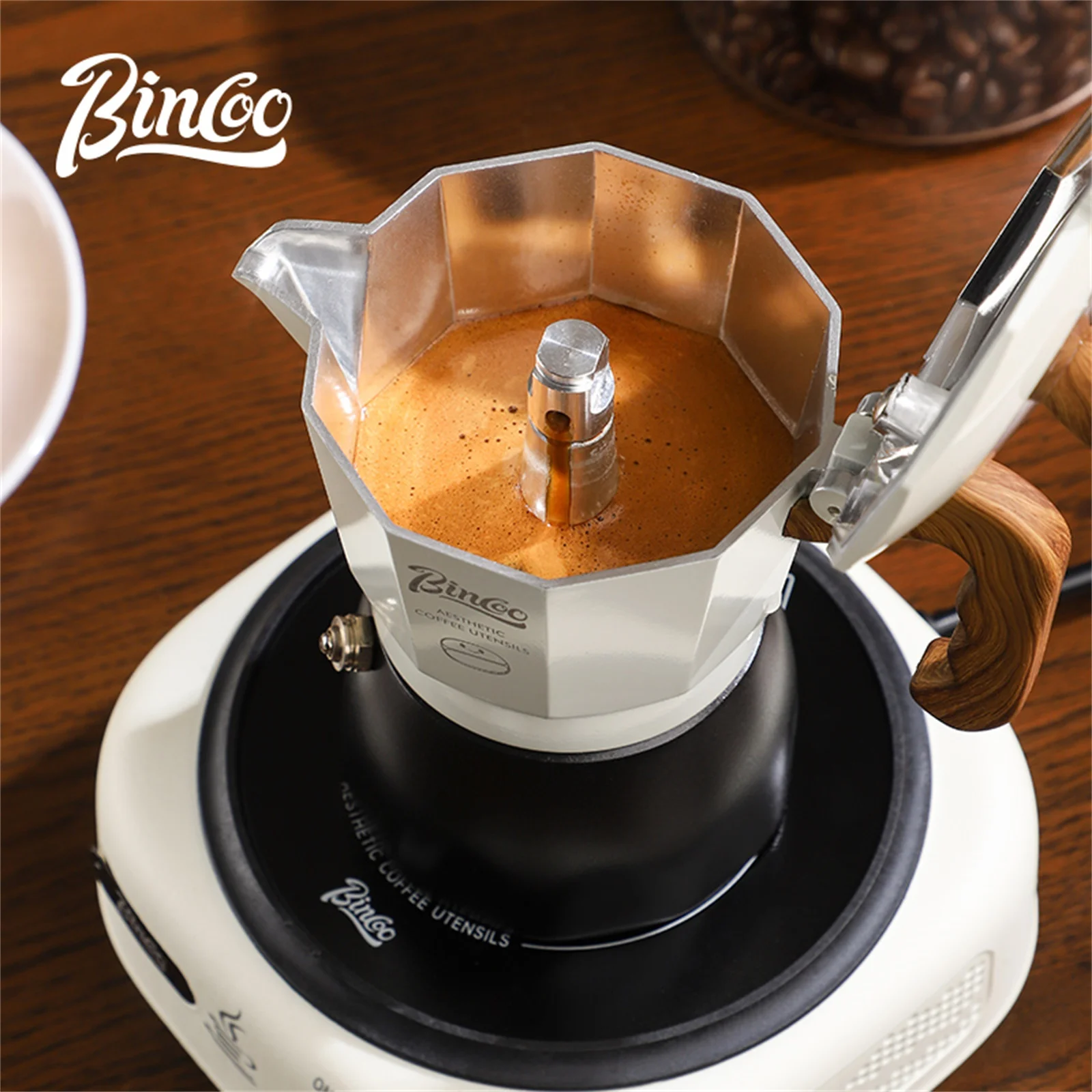Cafetière Moka Bincoo à Double - Home Barista avis et prix