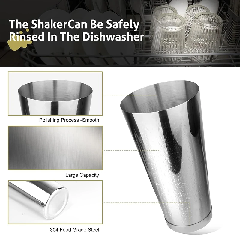 Ensemble de shakers à cocktail - Boston Shaker Set avis et prix