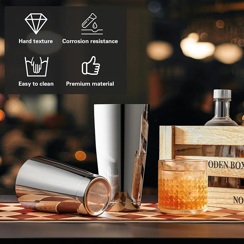 Ensemble de shakers à cocktail - Boston Shaker Set avis et prix