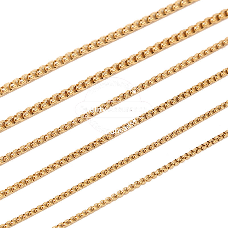 Chaînes Rolo carrées en acier  - Bar Cart Gold avis et prix