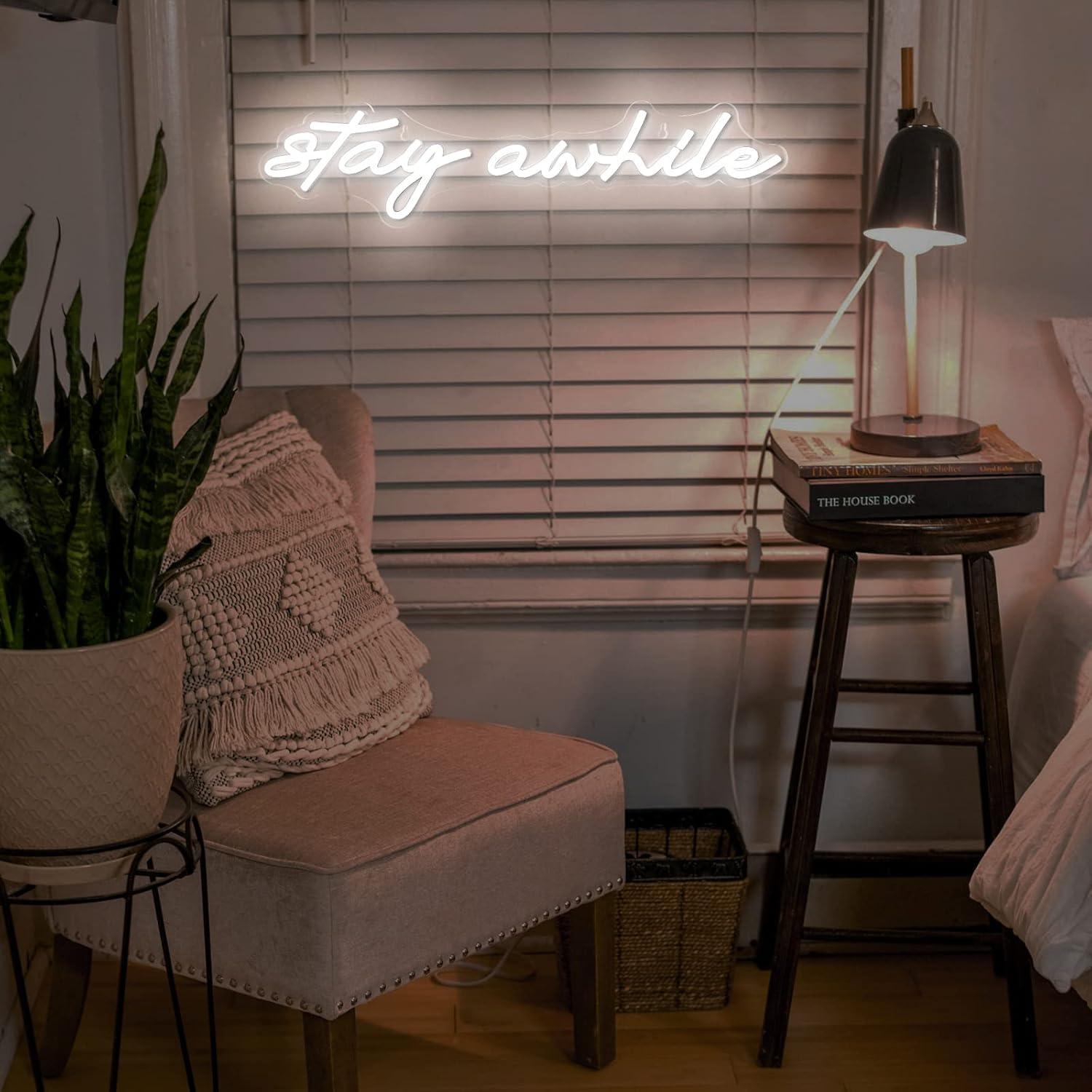 Enseignes néon LED USB à inten - Home Bar Signs avis et prix