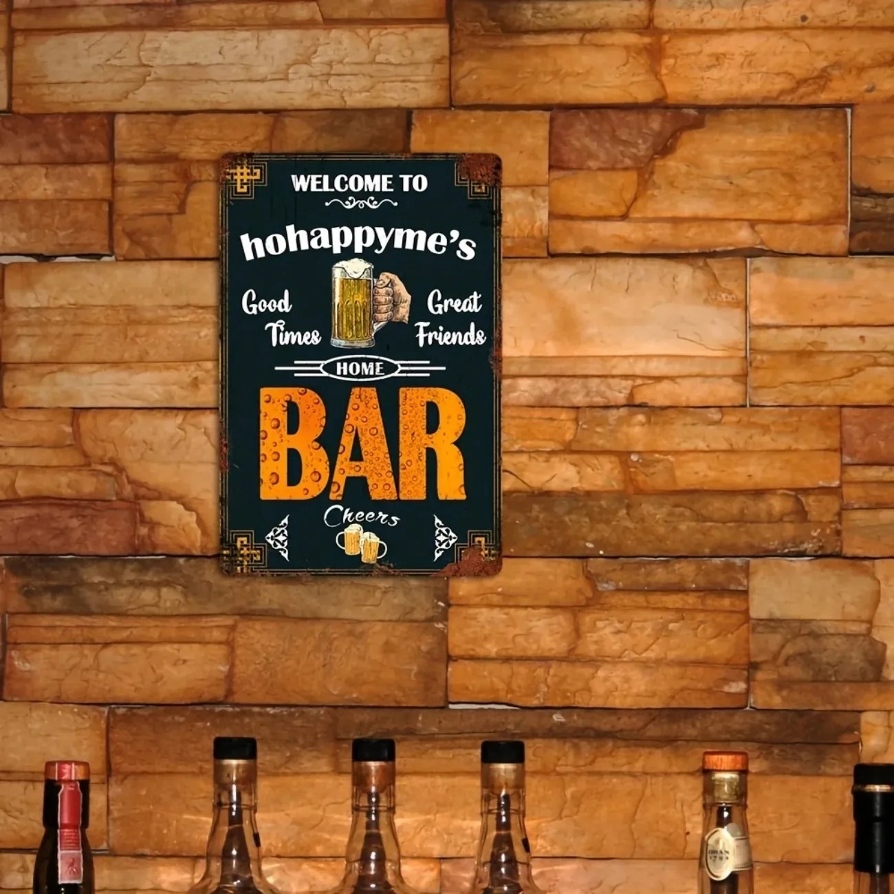 1 plaque murale en métal vinta - Home Bar Signs avis et prix