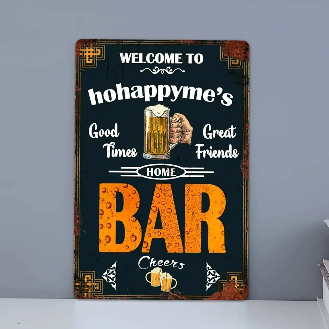 1 plaque murale en métal vinta - Home Bar Signs avis et prix