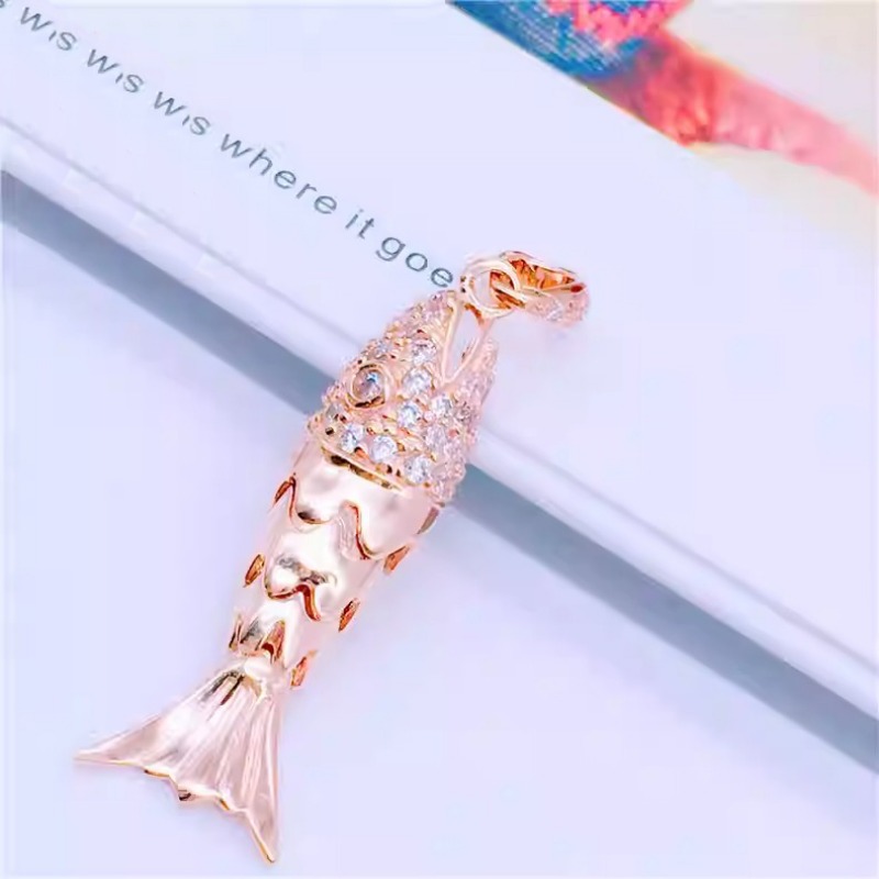 Collier en forme de poisson br - Bar Cart Gold avis et prix