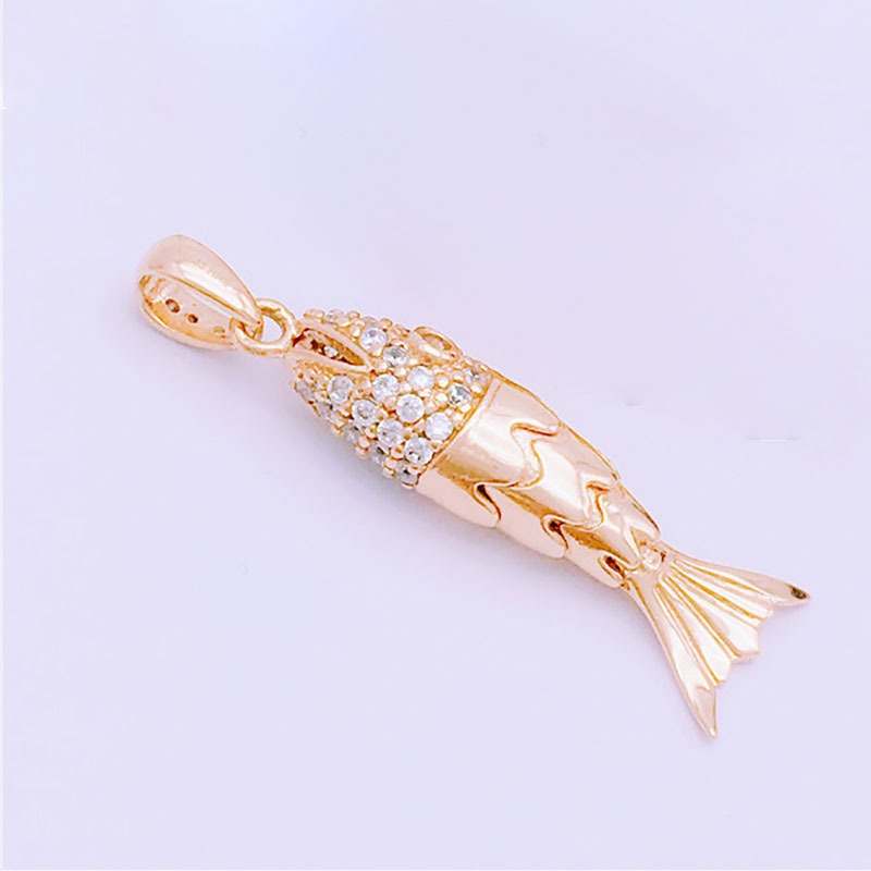 Collier en forme de poisson br - Bar Cart Gold avis et prix
