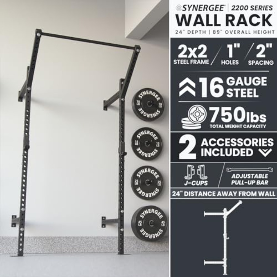 Rack de squat mural pour usage - Home Bar And Gym avis et prix