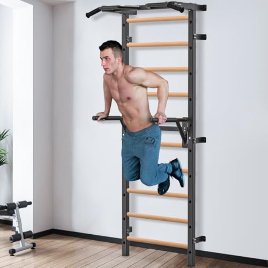 Barre de gymnastique murale 2x - Home Bar And Gym avis et prix