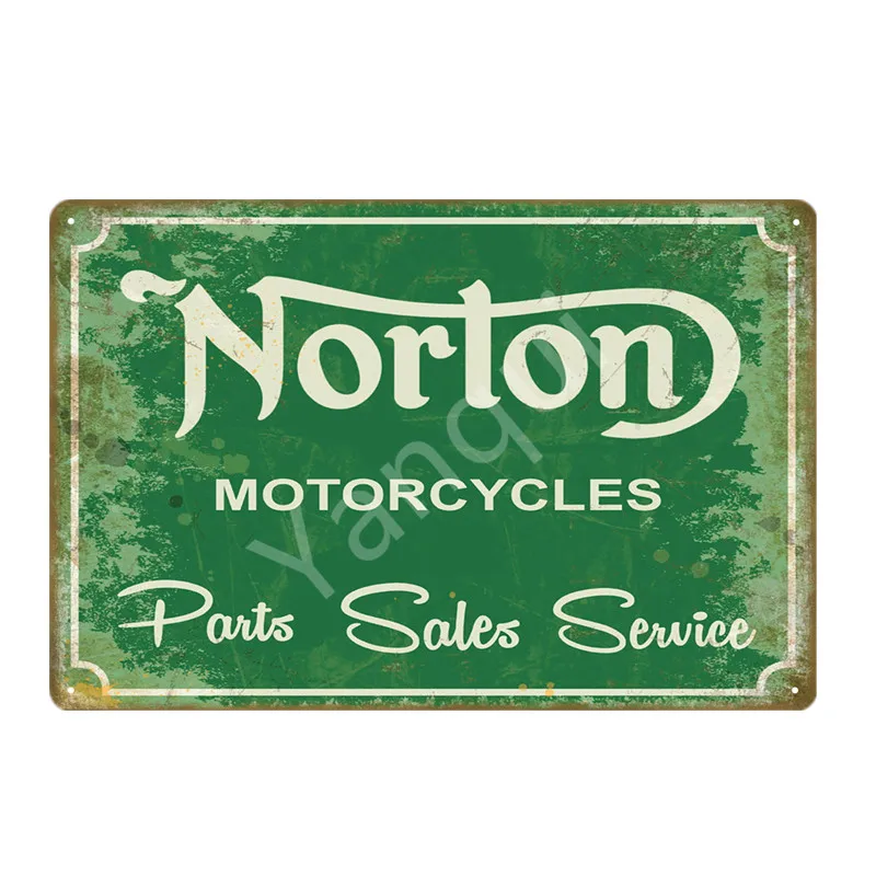 Norton-Affiche décorative rétr - Home Bar Signs avis et prix