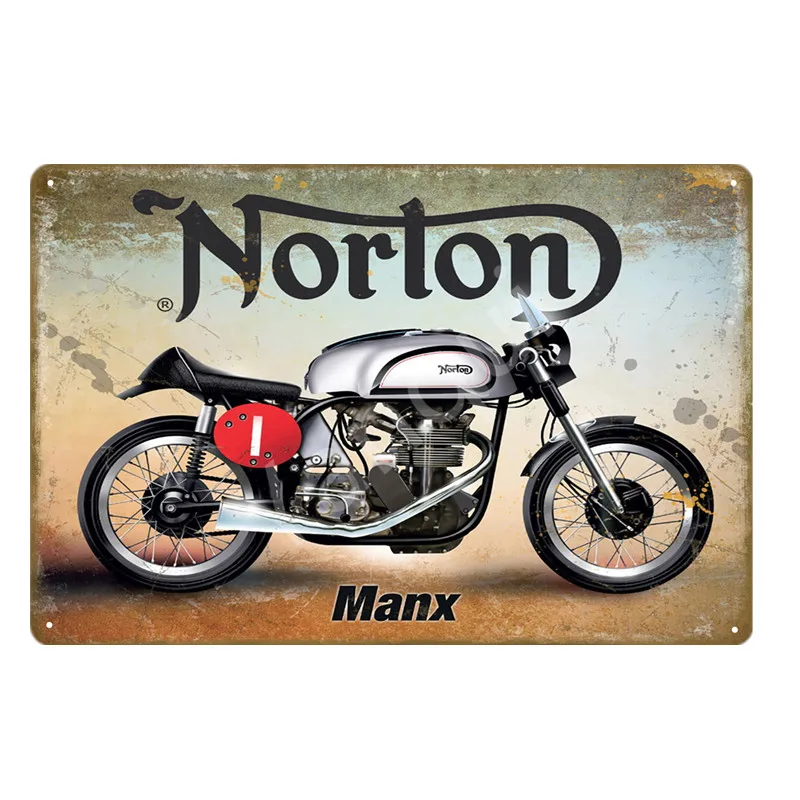 Norton-Affiche décorative rétr - Home Bar Signs avis et prix