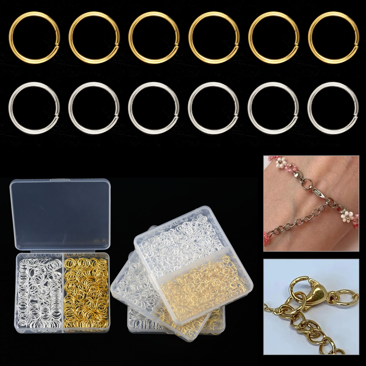 Bague ouverte en or et argent  - Bar Cart Gold avis et prix