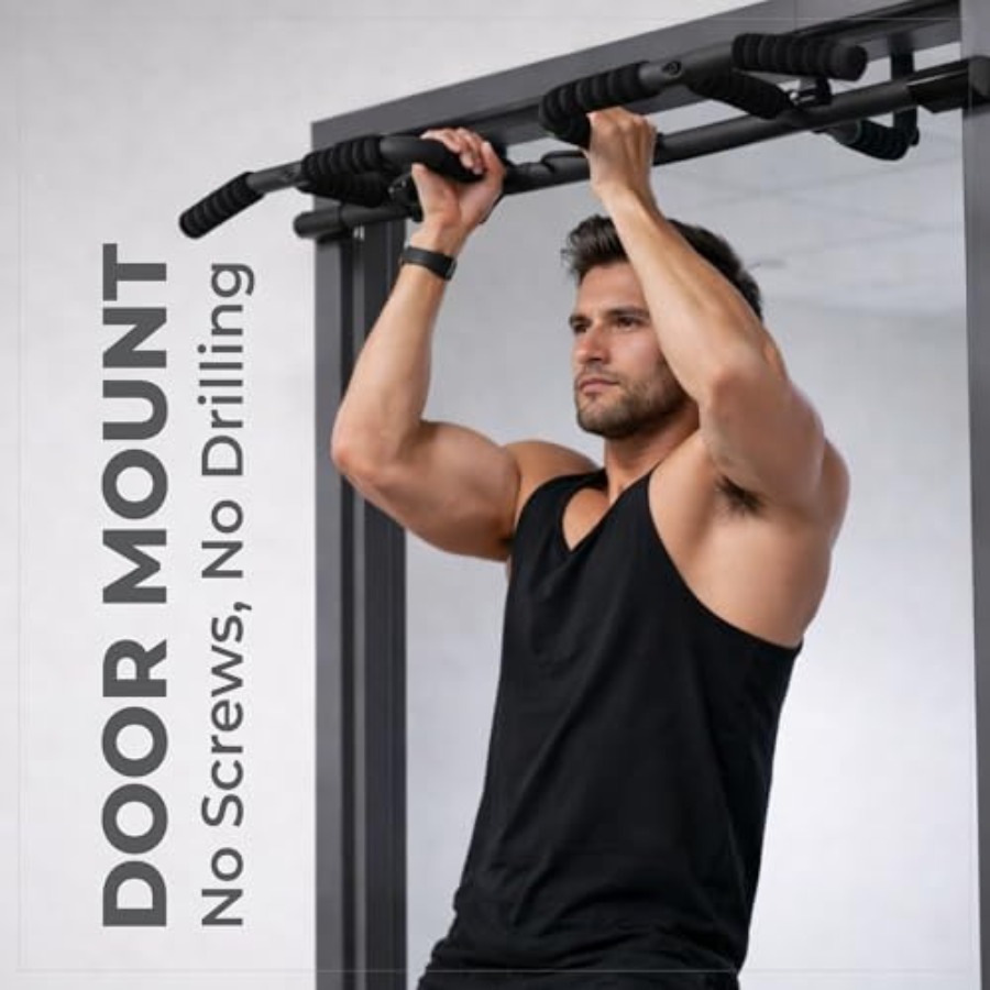 Barre de traction pour porte a - Home Bar And Gym avis et prix