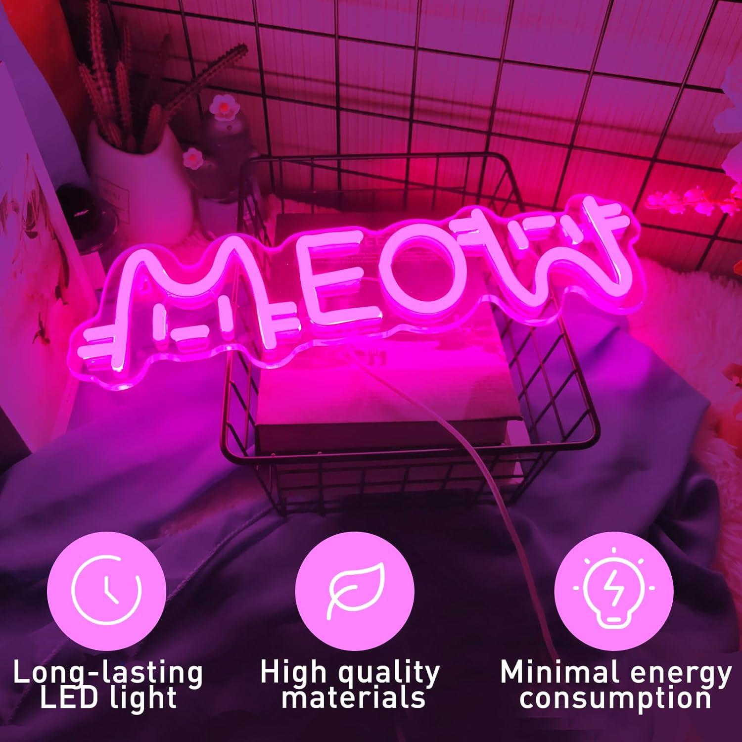 Enseigne néon LED USB à intens - Home Bar Signs avis et prix