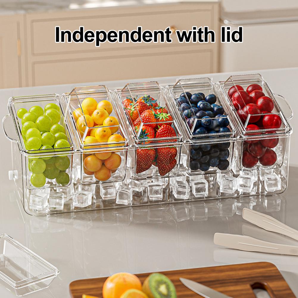 Ensemble de service pour tacos - Garnish Tray Set avis et prix