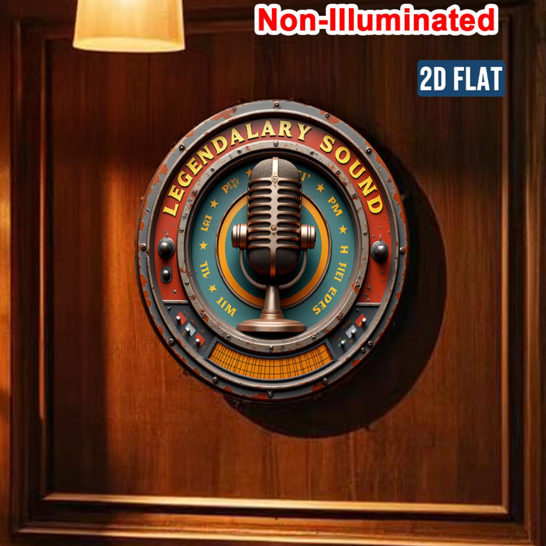 Panneau métallique 2D d'art mu - Home Bar And Kitchen avis et prix