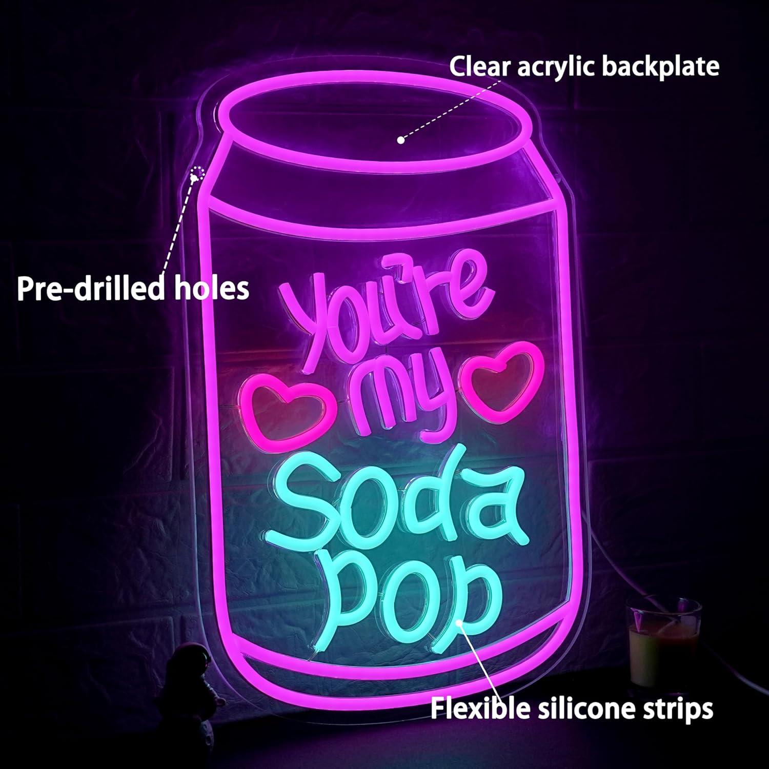 Enseigne néon romantique à LED - Home Bar Signs avis et prix